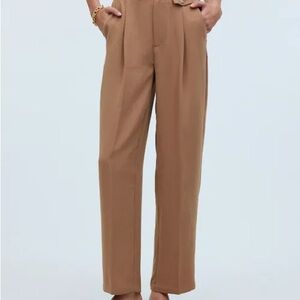 NWT! Madewell the Rosedale High-Rise Straight Pant in Crepe